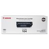 Canon Toner Cartridge, 2000 Page-Yield, Black, Printer Brand: Canon 0263B001AA